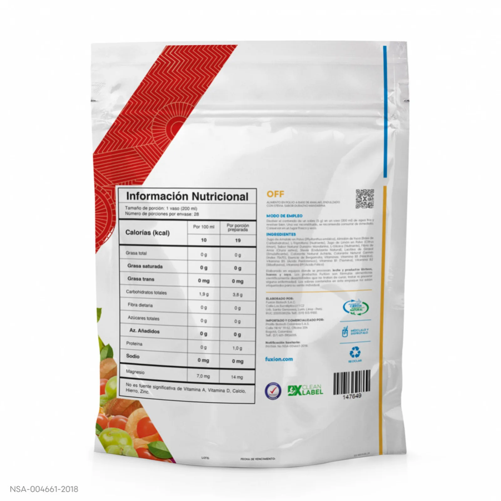 OFF- "Potente anti estrés" · Energía de Productos Fuxion (imagen 3 de 4)