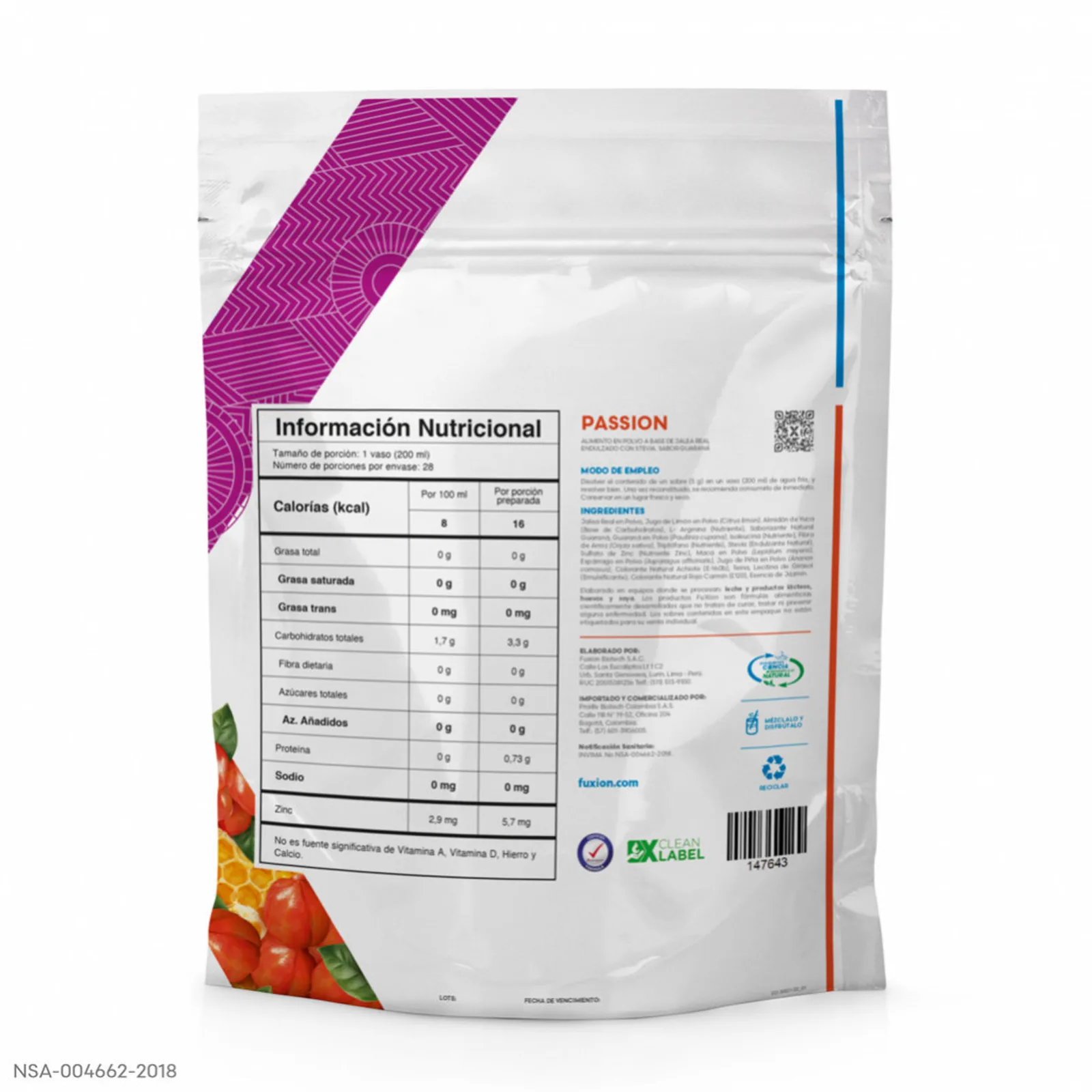 PASSION - "Mejora la salud sexual" · Energía de Productos Fuxion (imagen 2 de 4)