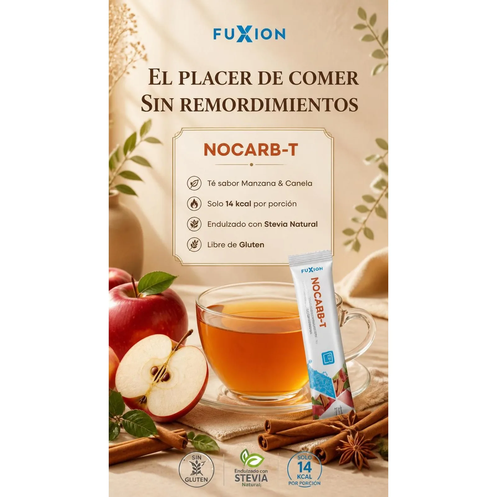 NOCARB-T - "Bloquea carbohidratos y azúcar" · Control de Peso y Medidas de Productos Fuxion (imagen 3 de 4)