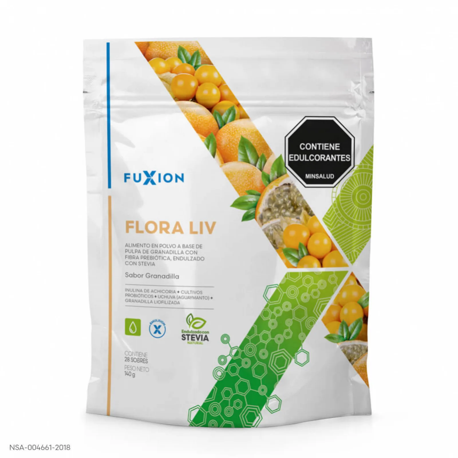 FLORA LIV - "Regenera la flora intestinal" · Limpieza de Productos Fuxion (imagen 2 de 3)
