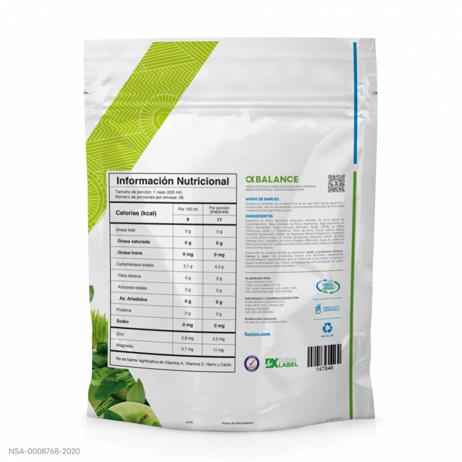 ALPHA BALANCE - "Alcaliniza y desintoxica" · Limpieza de Productos Fuxion (imagen 2 de 3)
