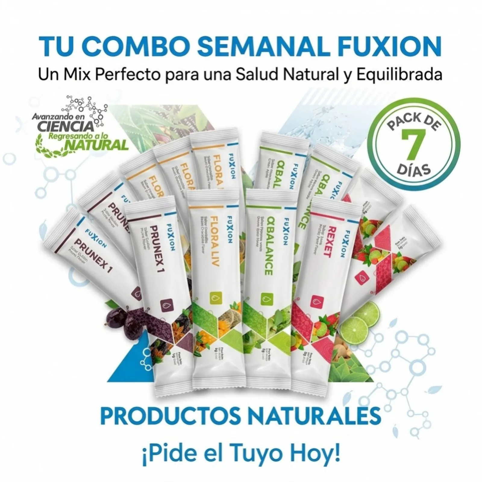 KIT SEMANAL - Enfocada en la Experiencia y Personalización · Limpieza de Productos Fuxion