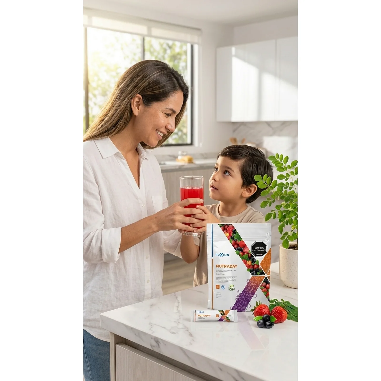 NUTRADAY - "Nutrición para niños" · Energía de Productos Fuxion (imagen 3 de 4)