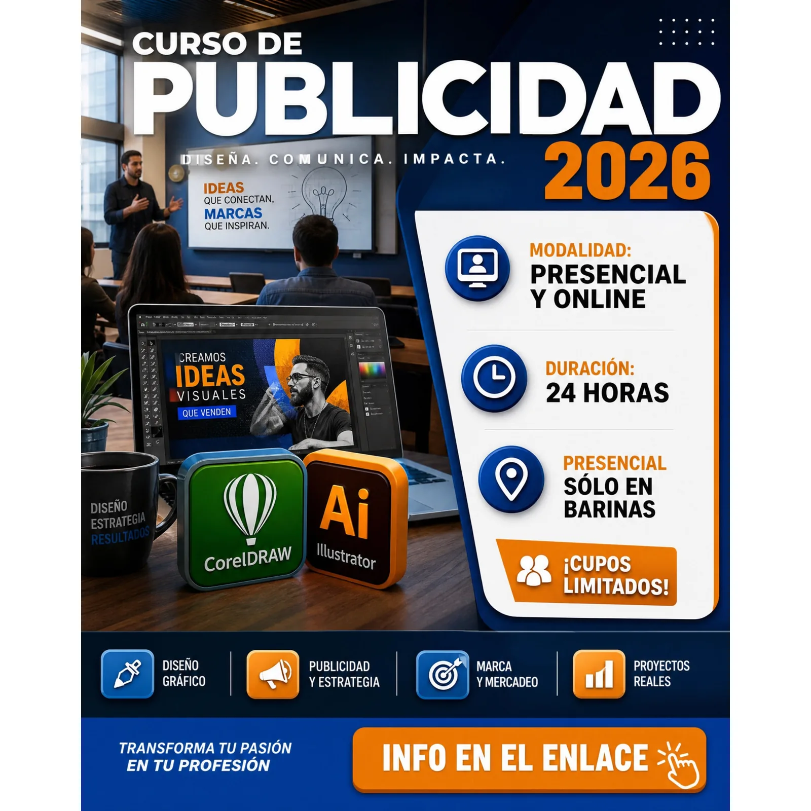 Curso CorelDraw e Illustrator · Diseño Gráfico de EnCurso Online (imagen 3 de 3)