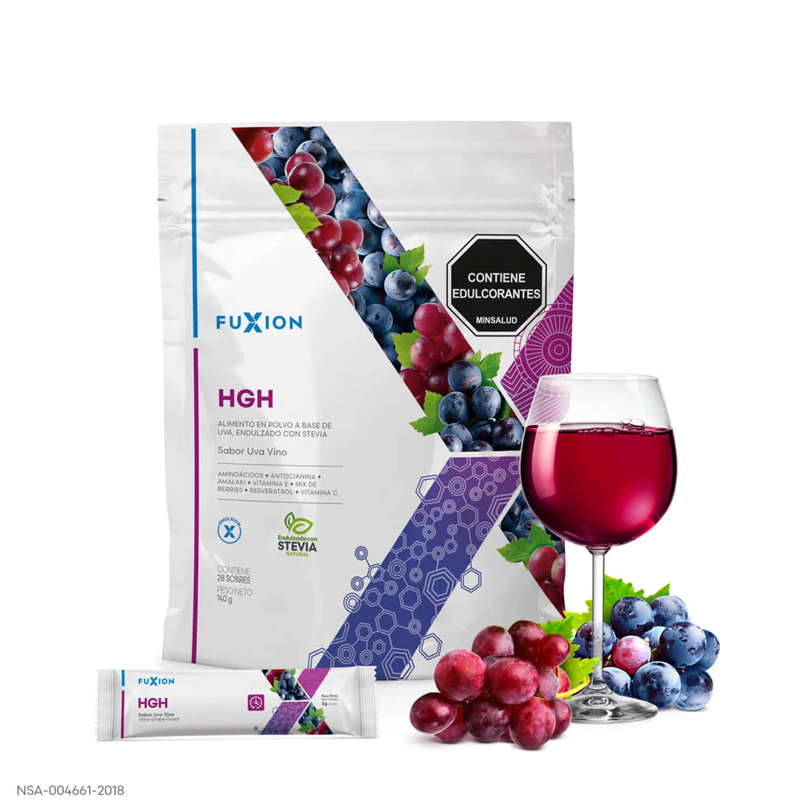 HGH - "Retrasa el envejecimiento" · Anti Edad de Productos Fuxion