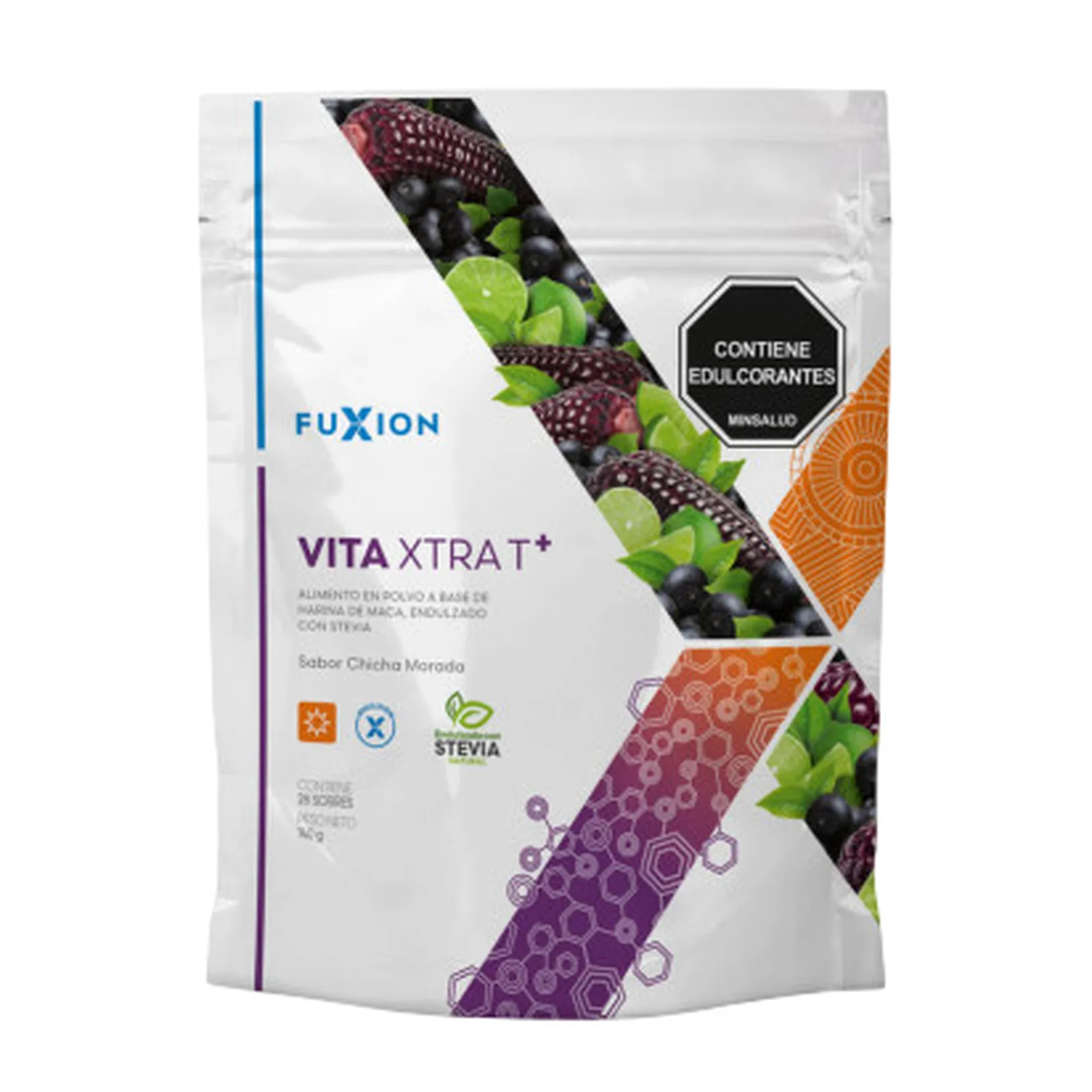 VITA XTRA T - "Energizante extra prolongado" 28 sticks · Energía de Productos Fuxion (imagen 3 de 4)