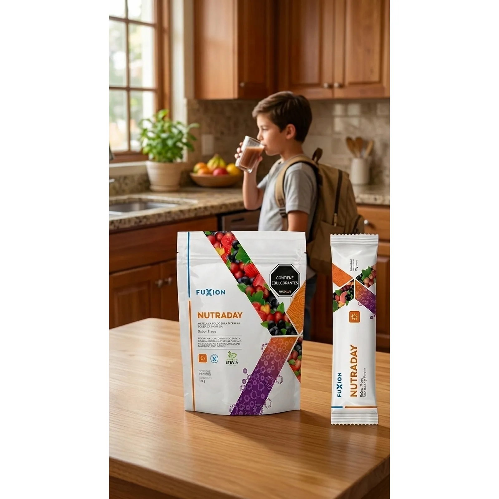 NUTRADAY - "Nutrición para niños" · Energía de Productos Fuxion (imagen 4 de 4)