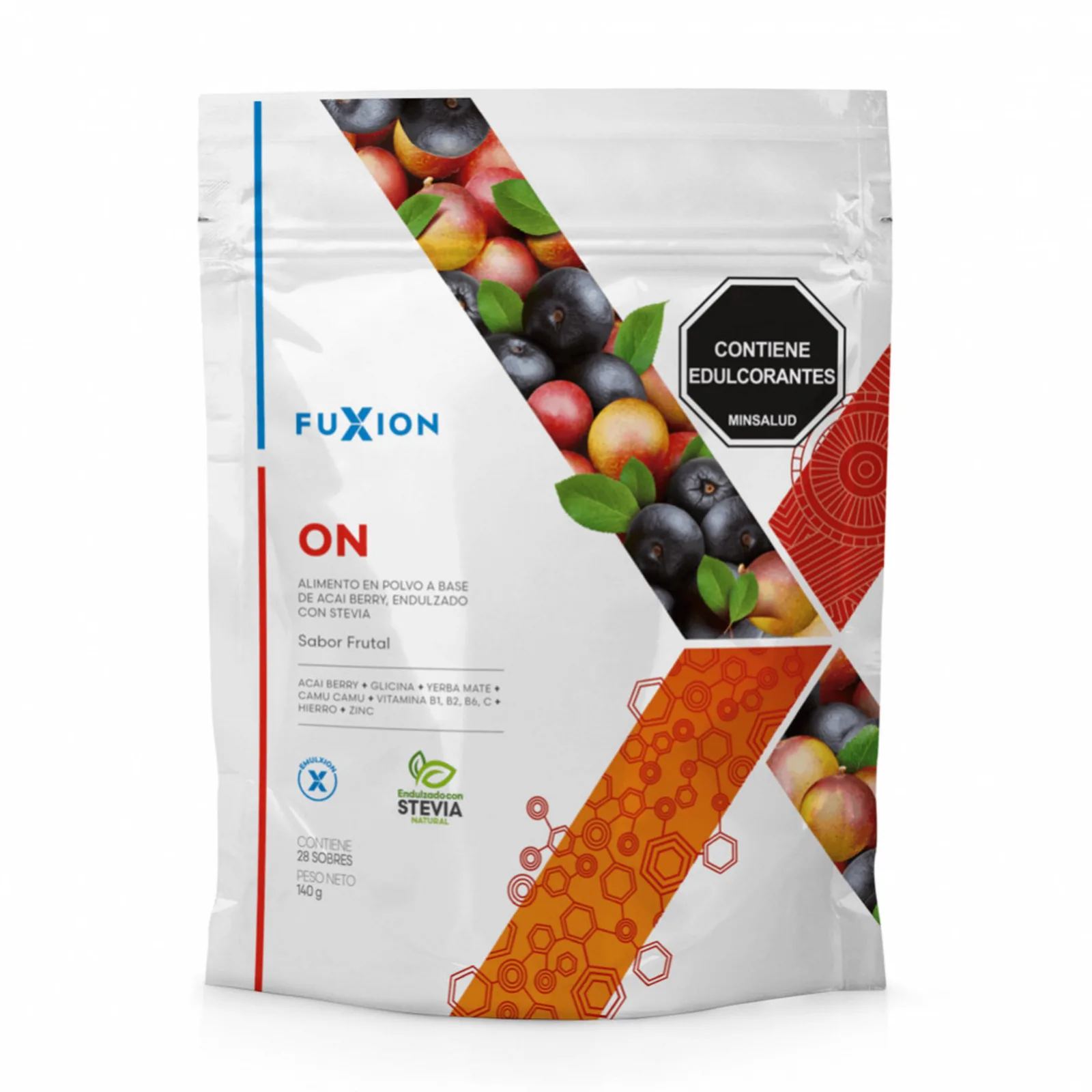 ON - "Concentración y enfoque" · Vigor mental de Productos Fuxion