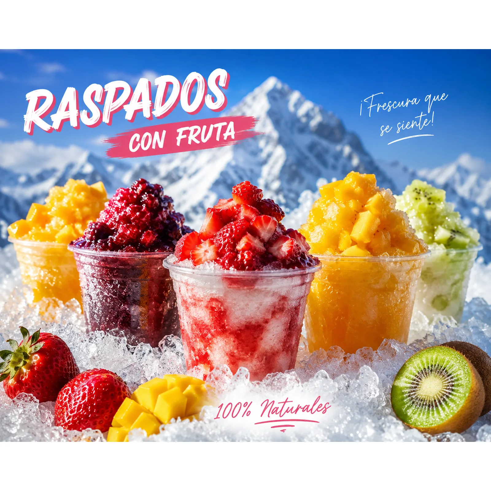 Raspaditos Dulce Nieve · Refrescante de Galería Muebles y Electrodomésticos T.L.C