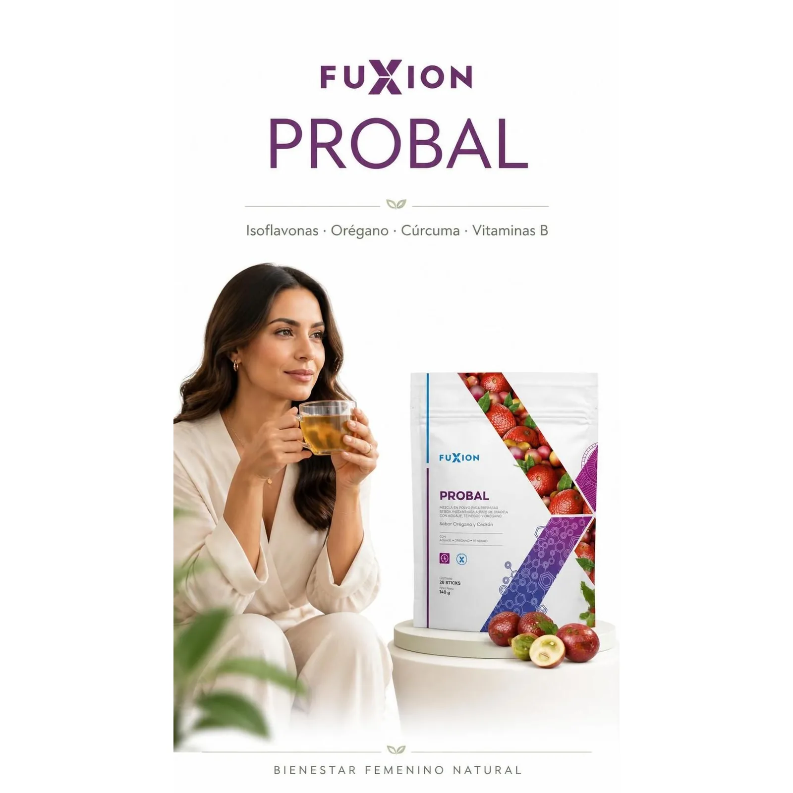 PROBAL - "Equilibrio hormonal femenino" · Anti Edad de Productos Fuxion (imagen 3 de 4)