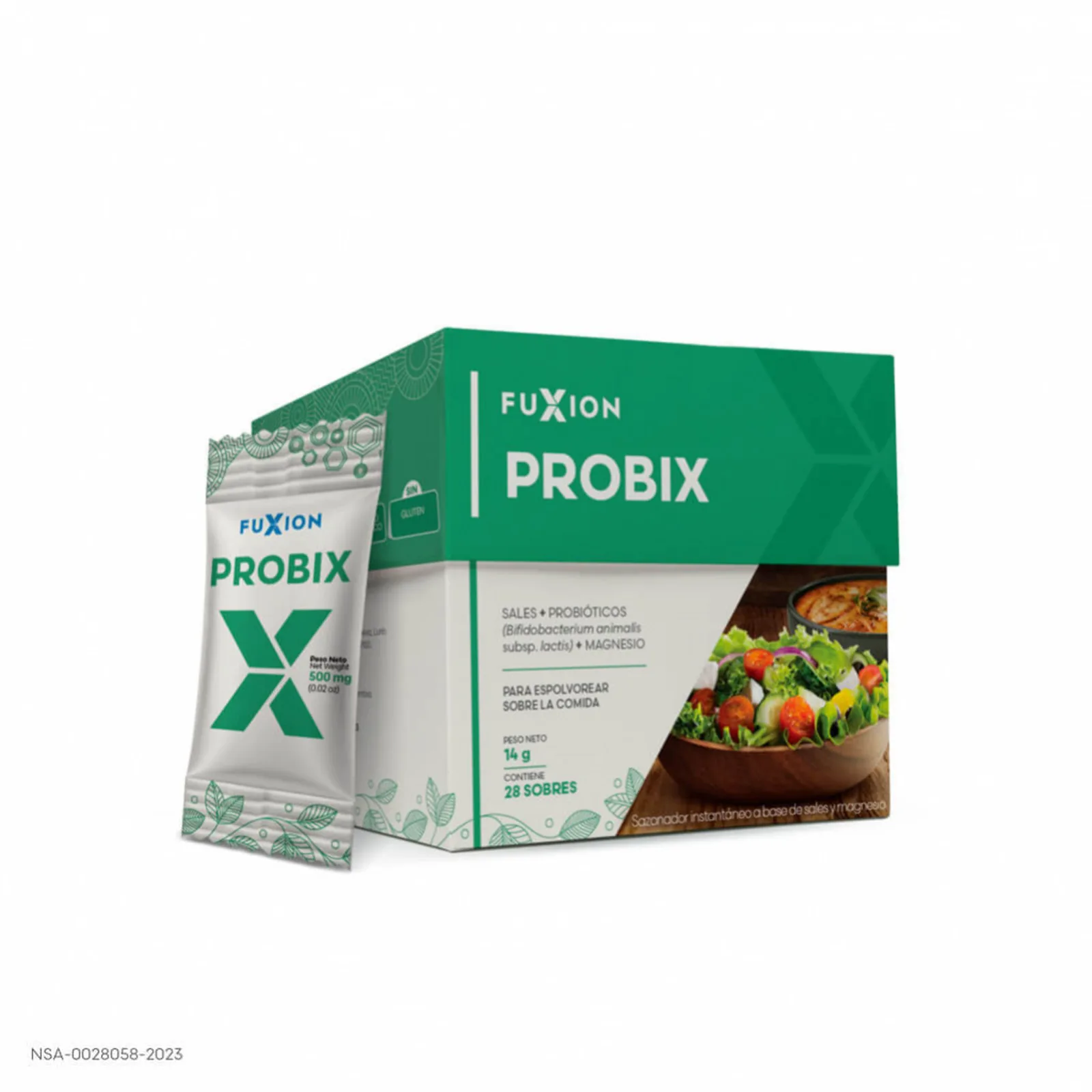 PROBIX - "Elimina grasa visceral" · Control de Peso y Medidas de Productos Fuxion