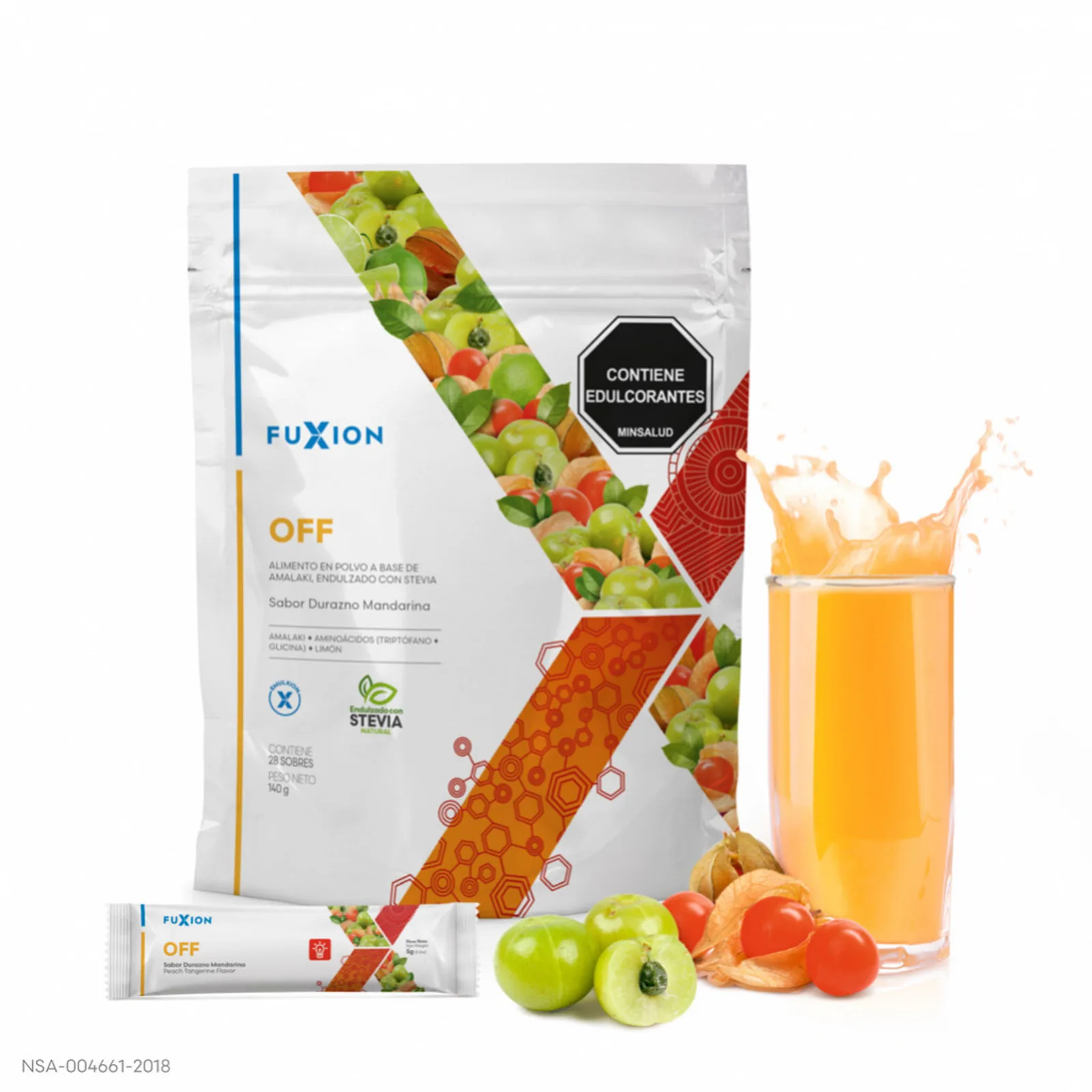 OFF- "Potente anti estrés" · Energía de Productos Fuxion