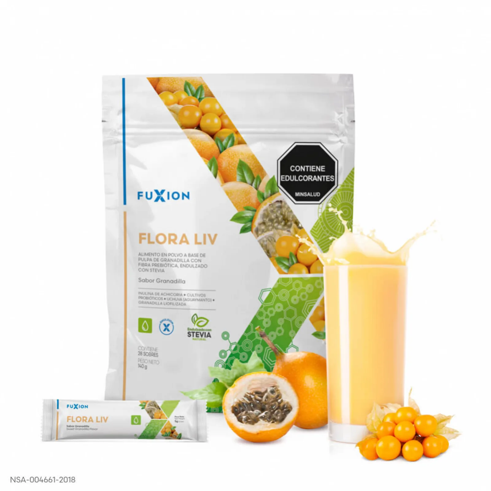 FLORA LIV - "Regenera la flora intestinal" · Limpieza de Productos Fuxion